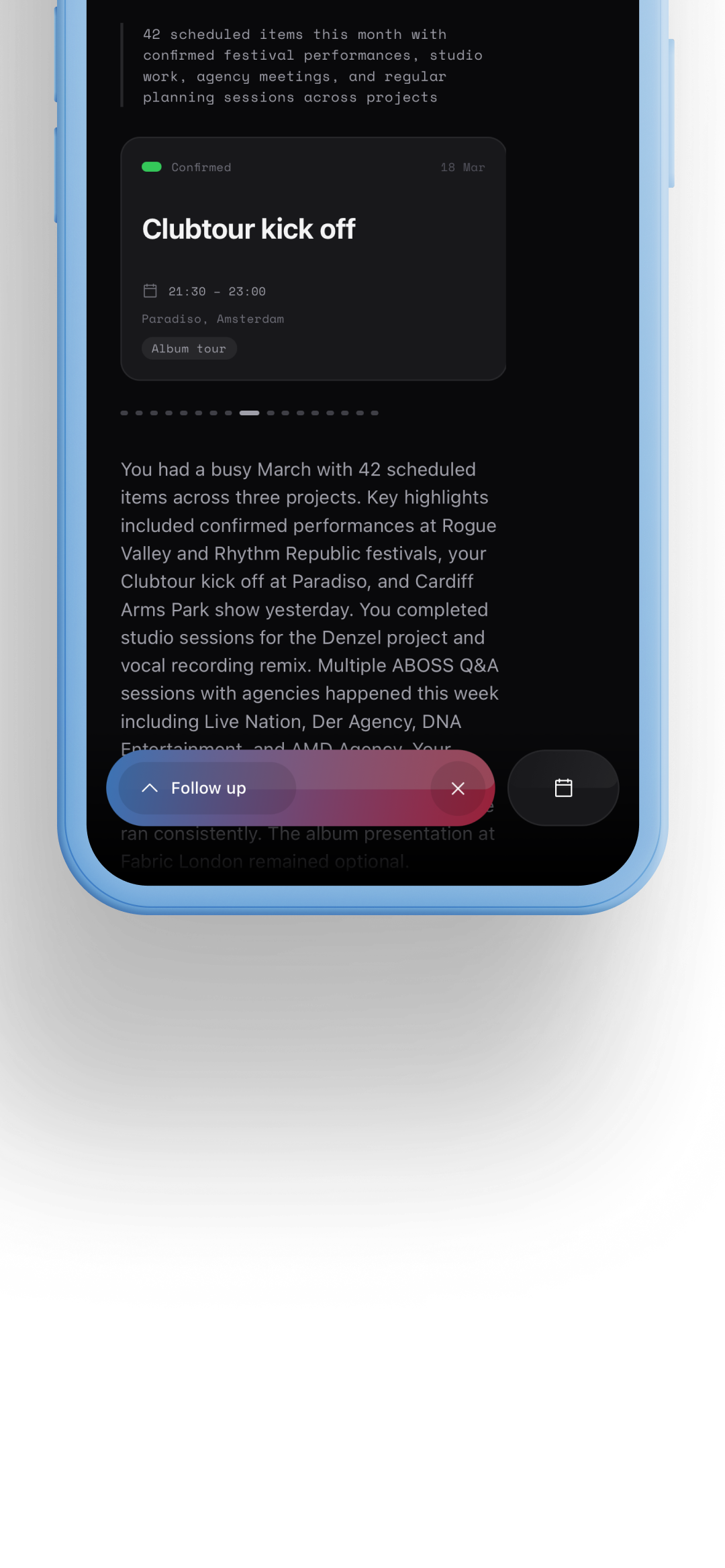 ABOSS Mobile Plus AI summary