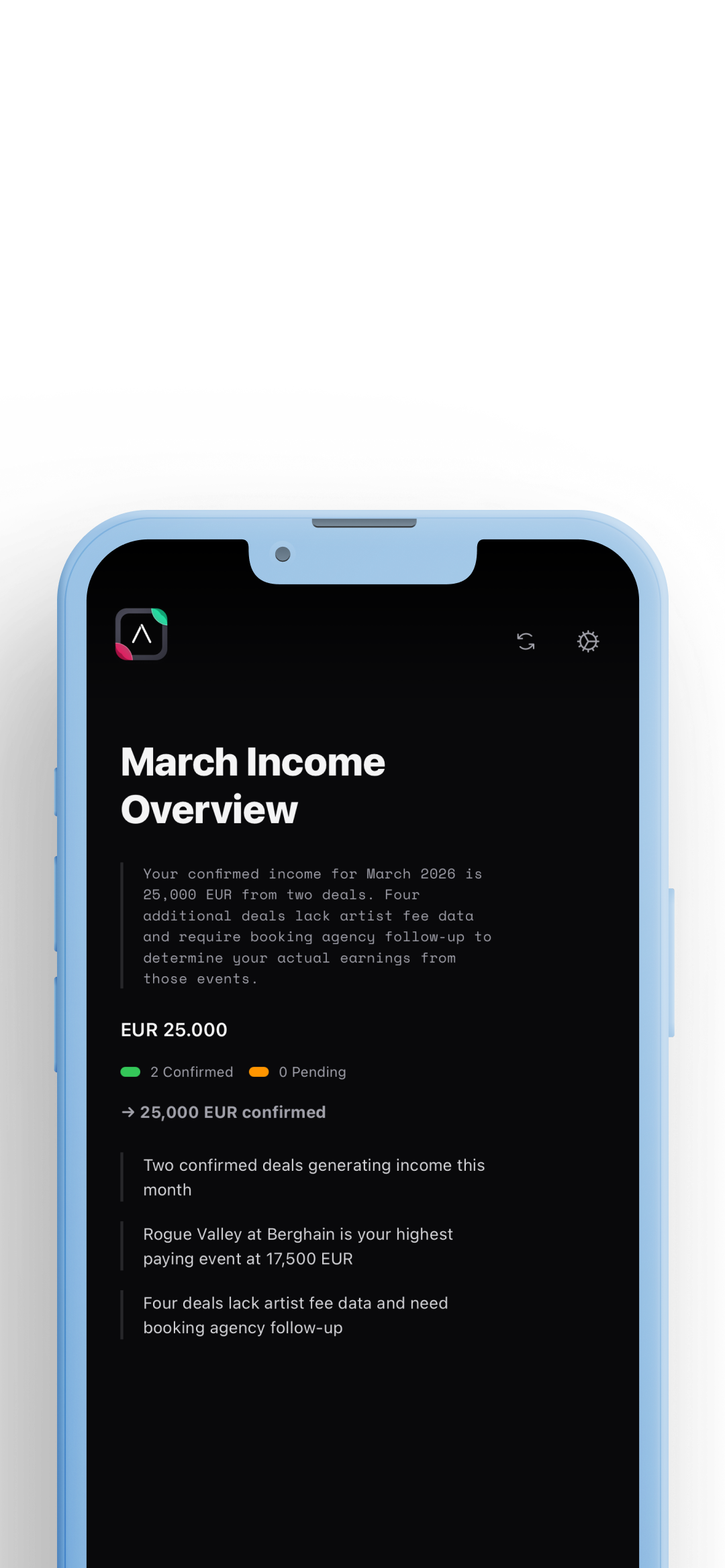 ABOSS Mobile Plus financial insights